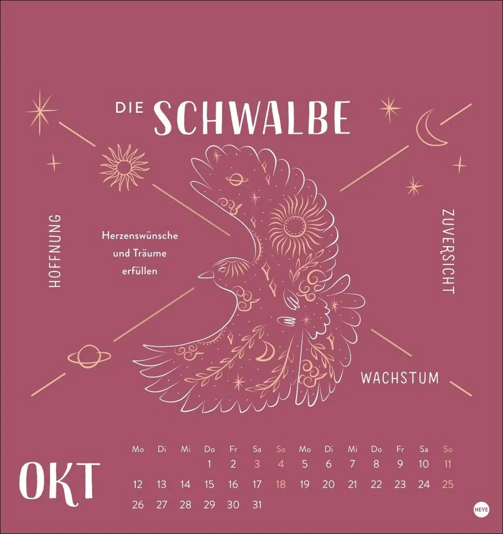 Bild: 9783756414222 | Krafttiere Postkartenkalender 2026 | Kalender | 13 S. | Deutsch | 2026