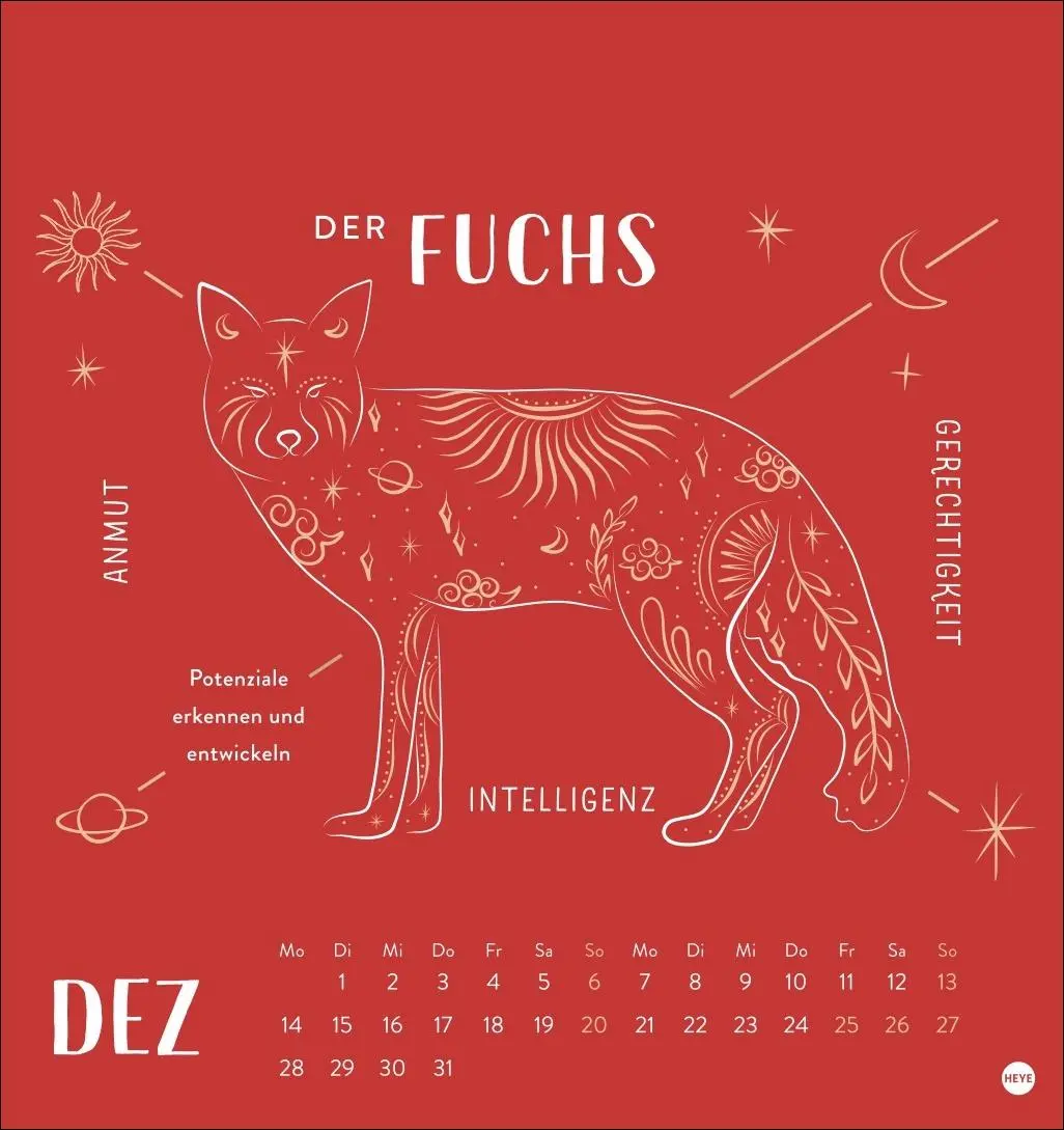 Bild: 9783756414222 | Krafttiere Postkartenkalender 2026 | Kalender | 13 S. | Deutsch | 2026