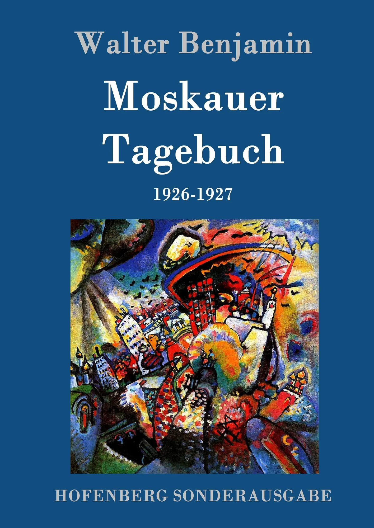 Cover: 9783843084222 | Moskauer Tagebuch | 1926-1927 | Walter Benjamin | Buch | 116 S. | 2016