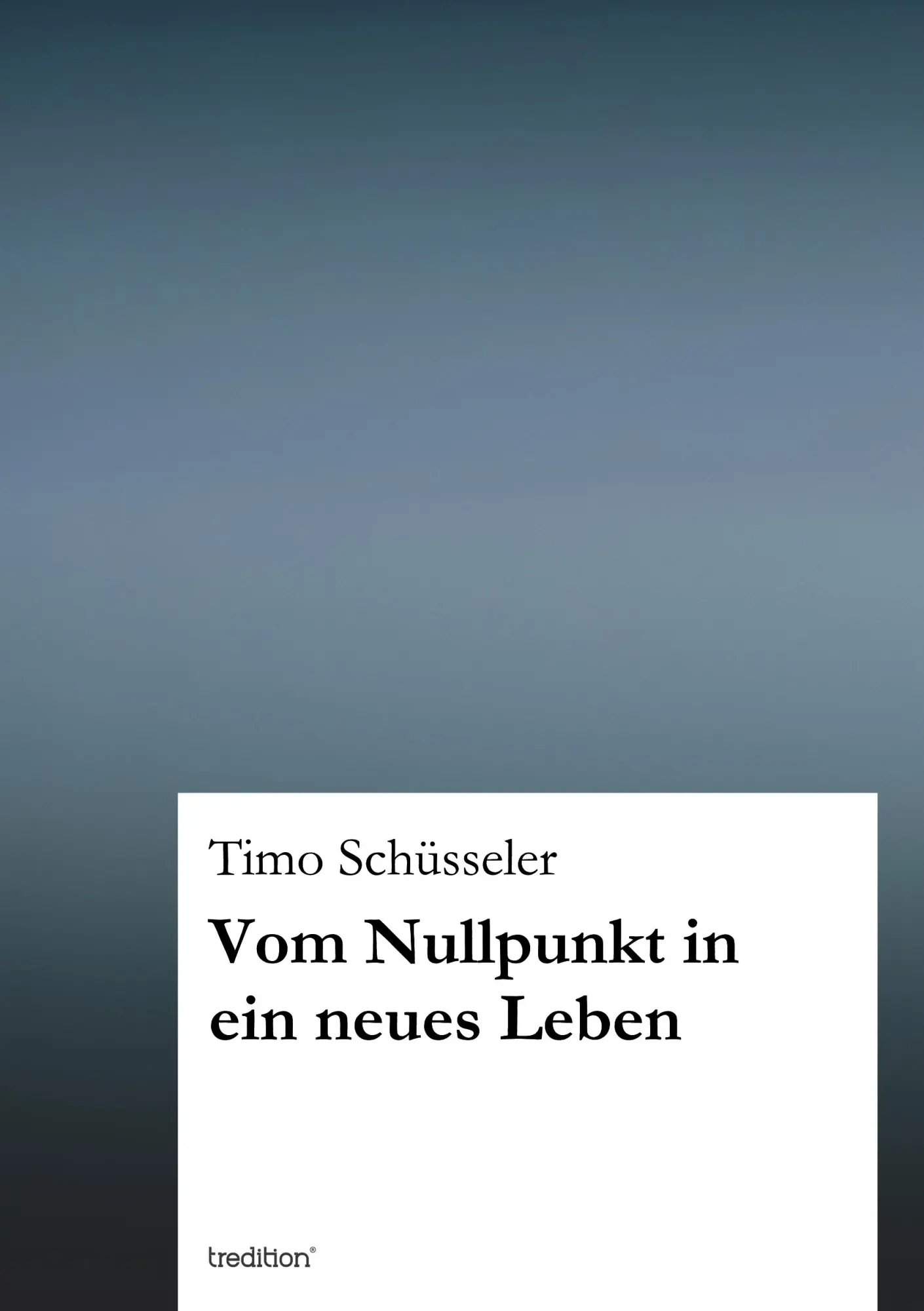 Cover: 9783849574222 | Vom Nullpunkt in ein neues Leben | Timo Schüsseler | Taschenbuch