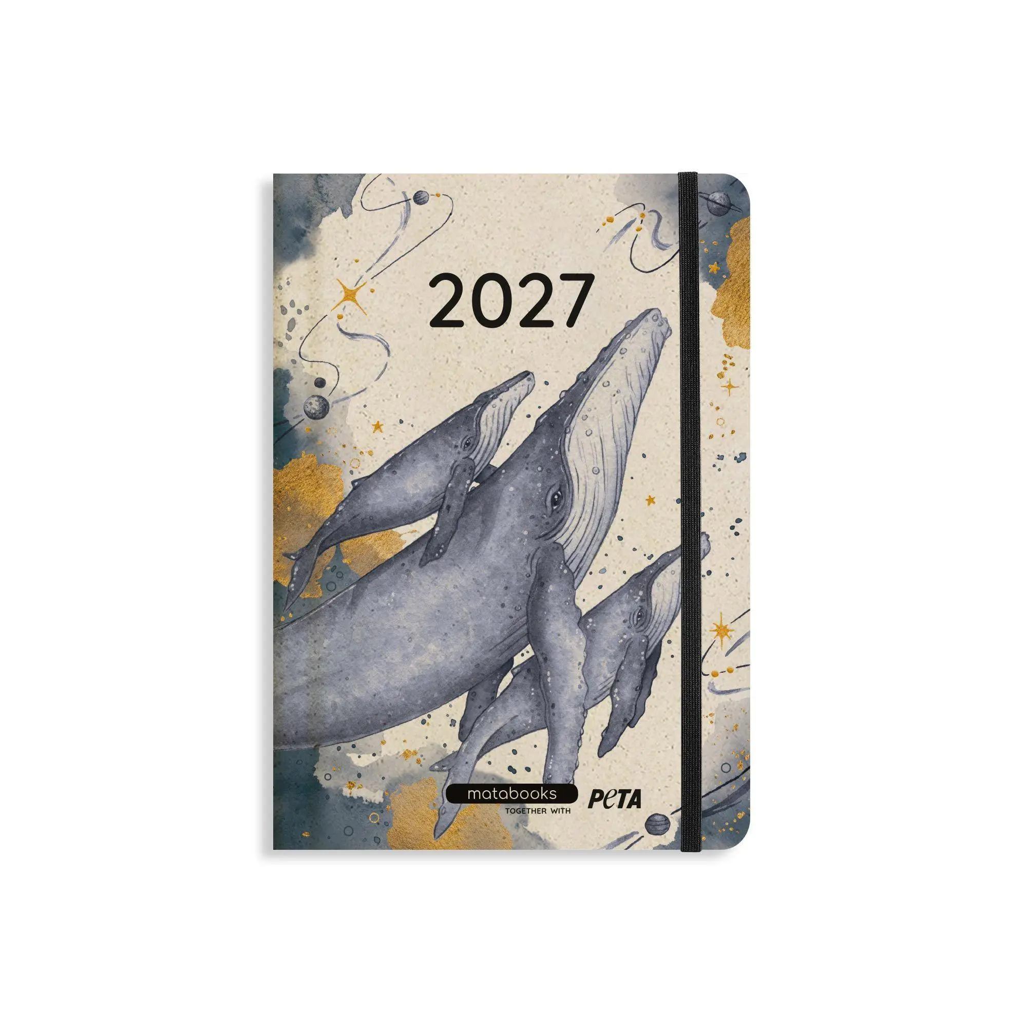 Cover: 4260626414322 | matabooks - A5 Kalender Samaya 2027 Farbe: Cosmic Blue (DE/EN) | Buch