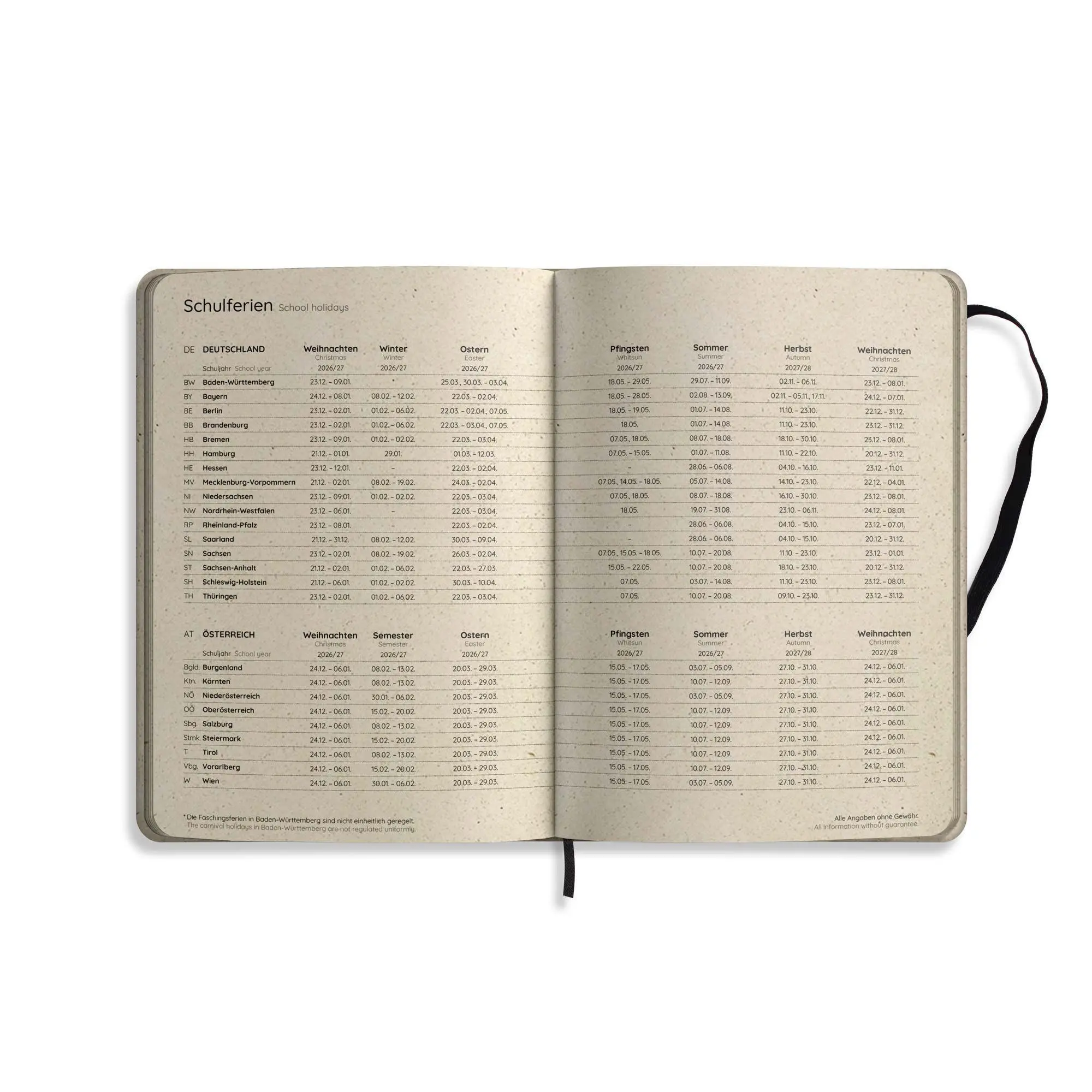 Bild: 4260626414322 | matabooks - A5 Kalender Samaya 2027 Farbe: Cosmic Blue (DE/EN) | Buch