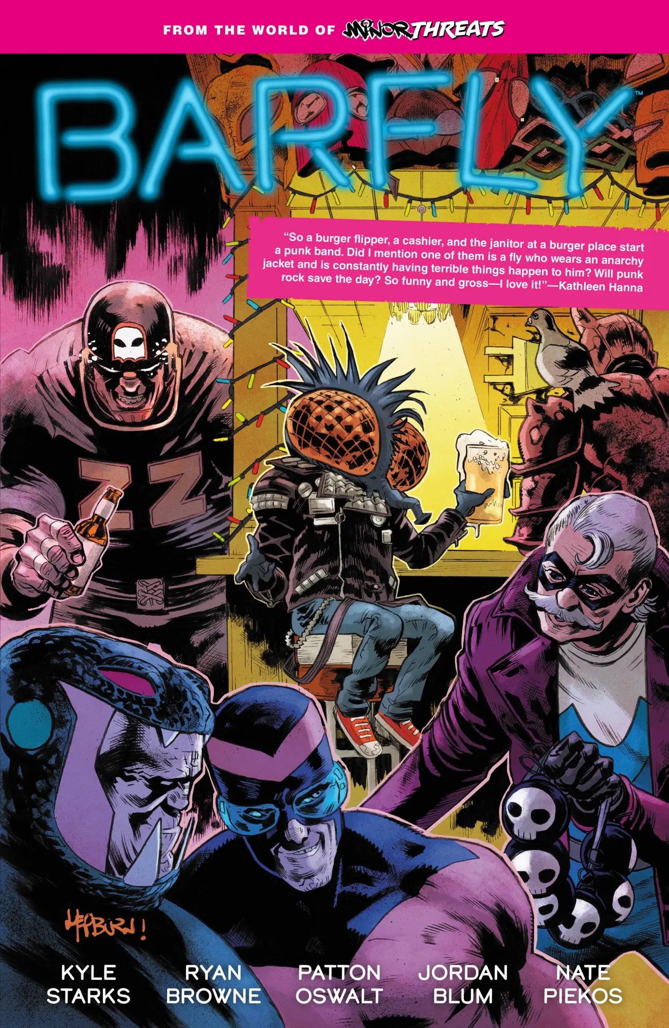 Cover: 9781506744322 | From the World of Minor Threats: Barfly | Patton Oswalt (u. a.) | Buch