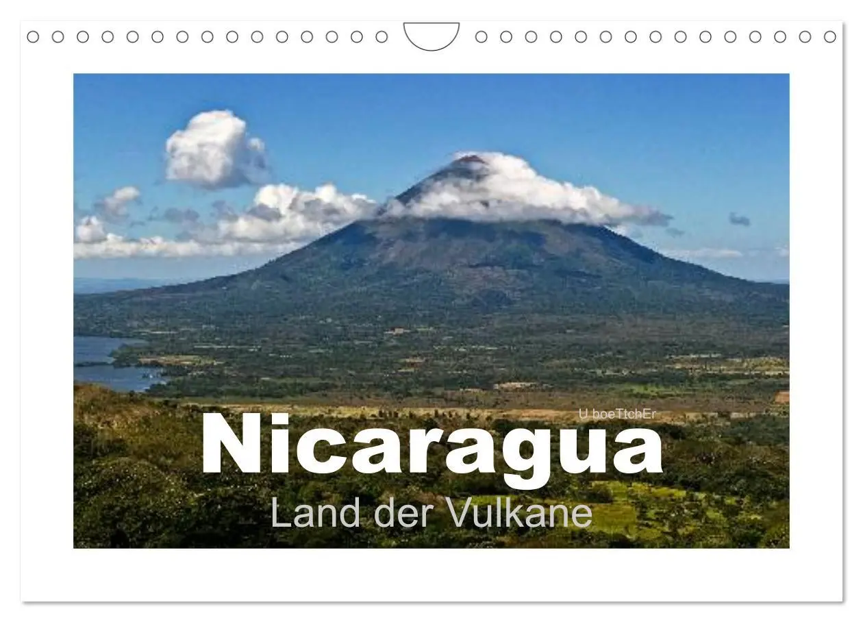 Cover: 9783516064322 | Nicaragua - Land der Vulkane (Wandkalender 2026 DIN A4 quer),...
