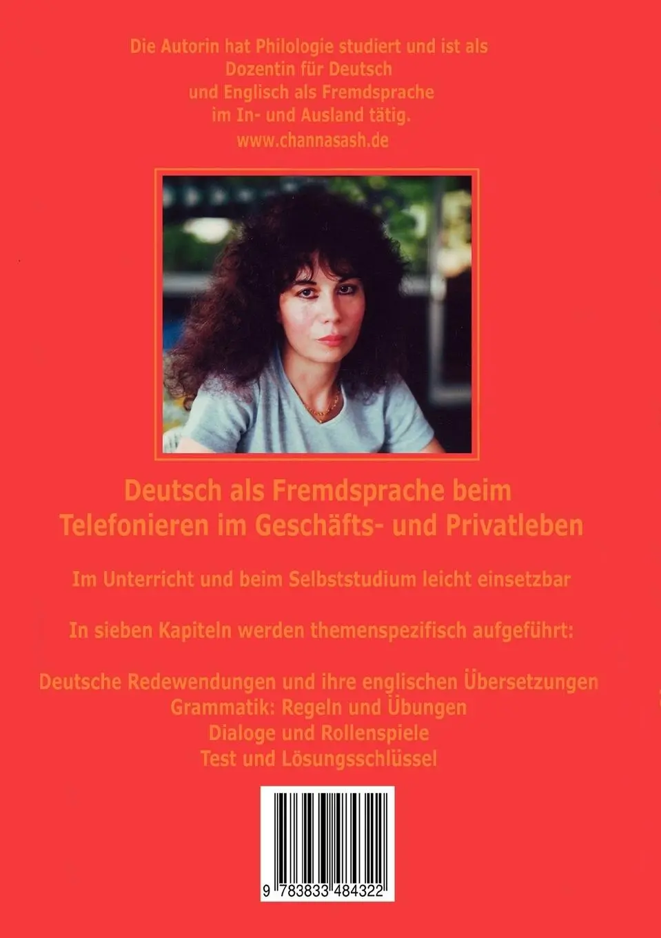 Rückseite: 9783833484322 | Wie bitte, who`s speaking? | Telefonieren auf Deutsch | Channa Sash