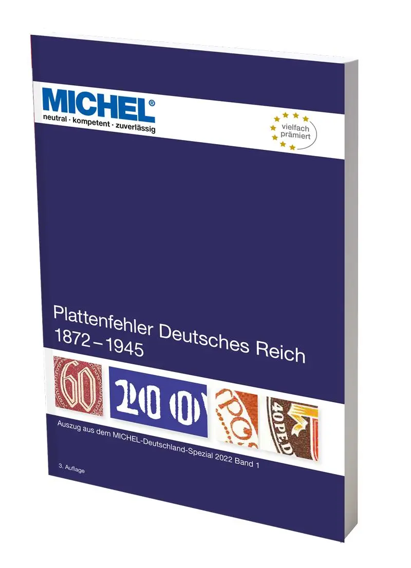 Cover: 9783954024322 | Plattenfehler Deutsches Reich 1872-1945 | Michel-Redaktion | Buch Cover: 9783954024322 | Plattenfehler Deutsches Reich 1872-1945 | Michel-Redaktion | Buch