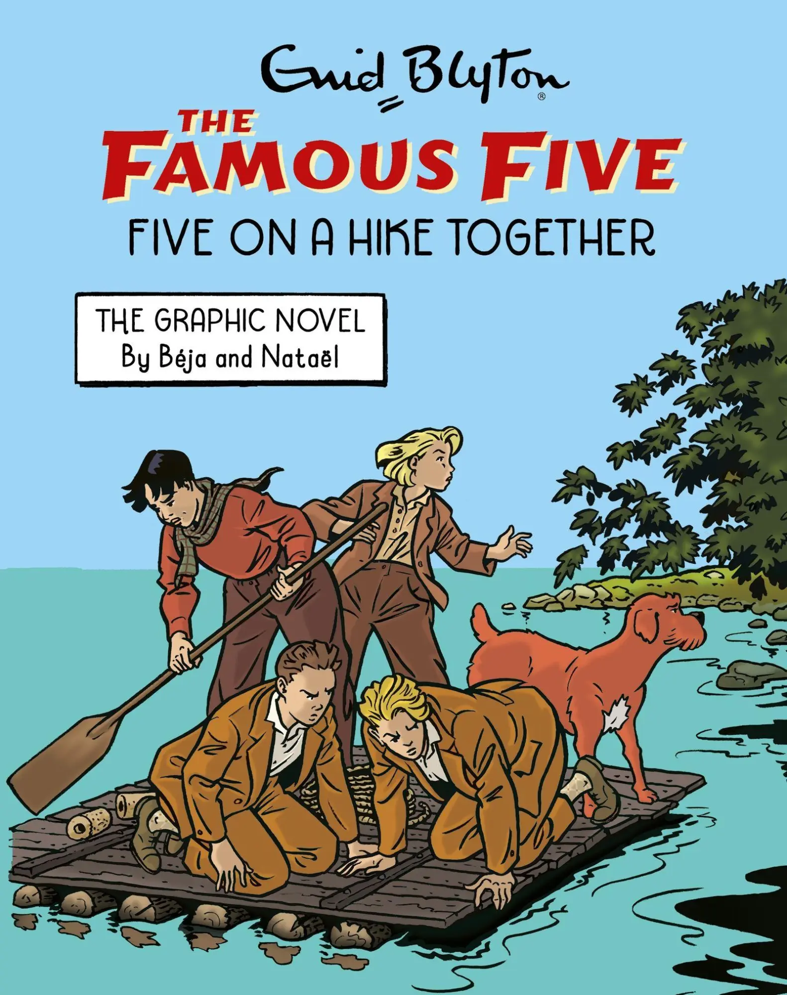 Cover: 9781444984422 | Famous Five Graphic Novel: Five on a Hike Together | Enid Blyton