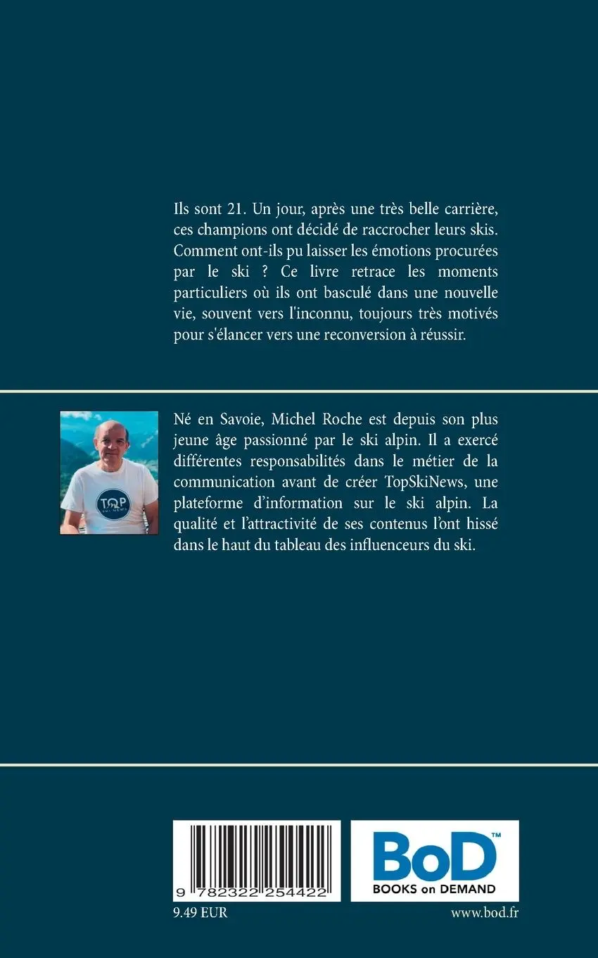 Rückseite: 9782322254422 | Après Ski | 21 belles pistes de reconversion | Michel Roche | Buch