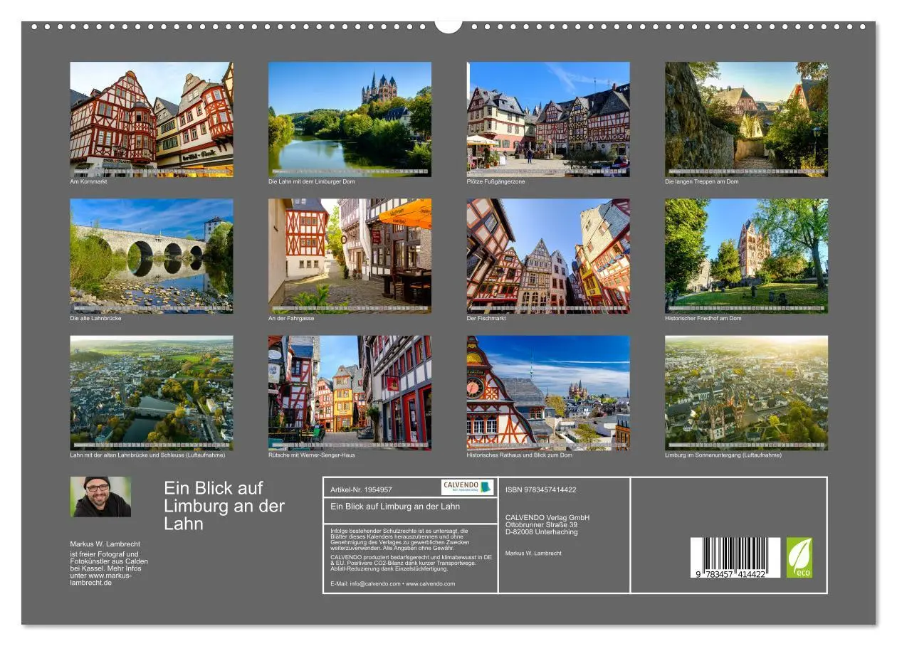 Bild: 9783457414422 | Ein Blick auf Limburg an der Lahn (hochwertiger Premium...