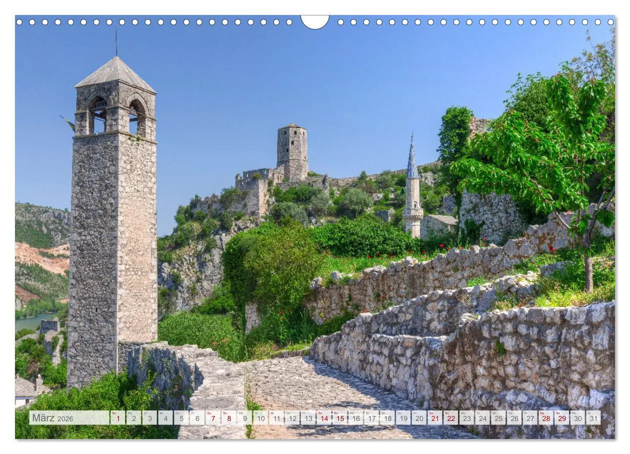 Bild: 9783457584422 | Bosnien-Herzegowina Das romantische Herz des Balkans (Wandkalender...