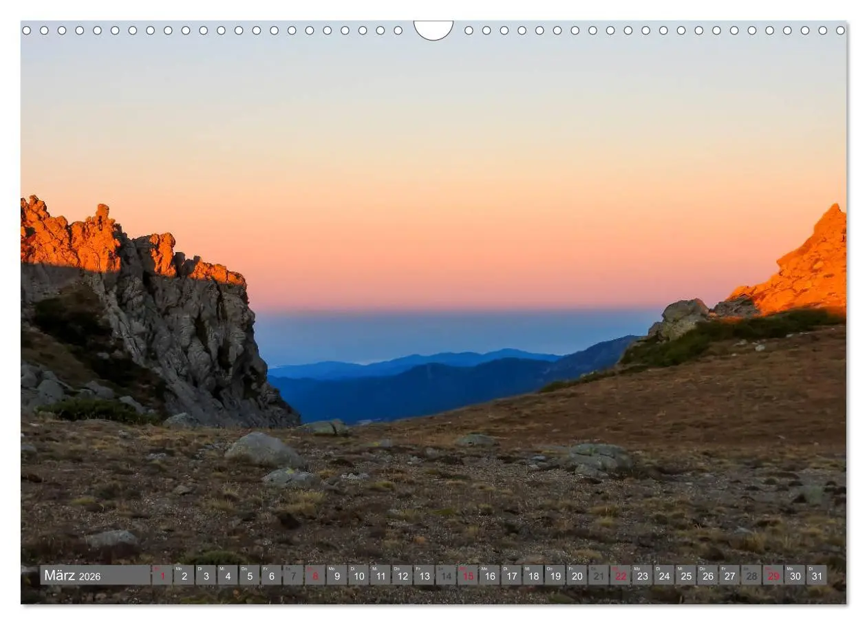 Bild: 9783457894422 | Korsika - Weitwanderweg GR 20 (Wandkalender 2026 DIN A3 quer),...