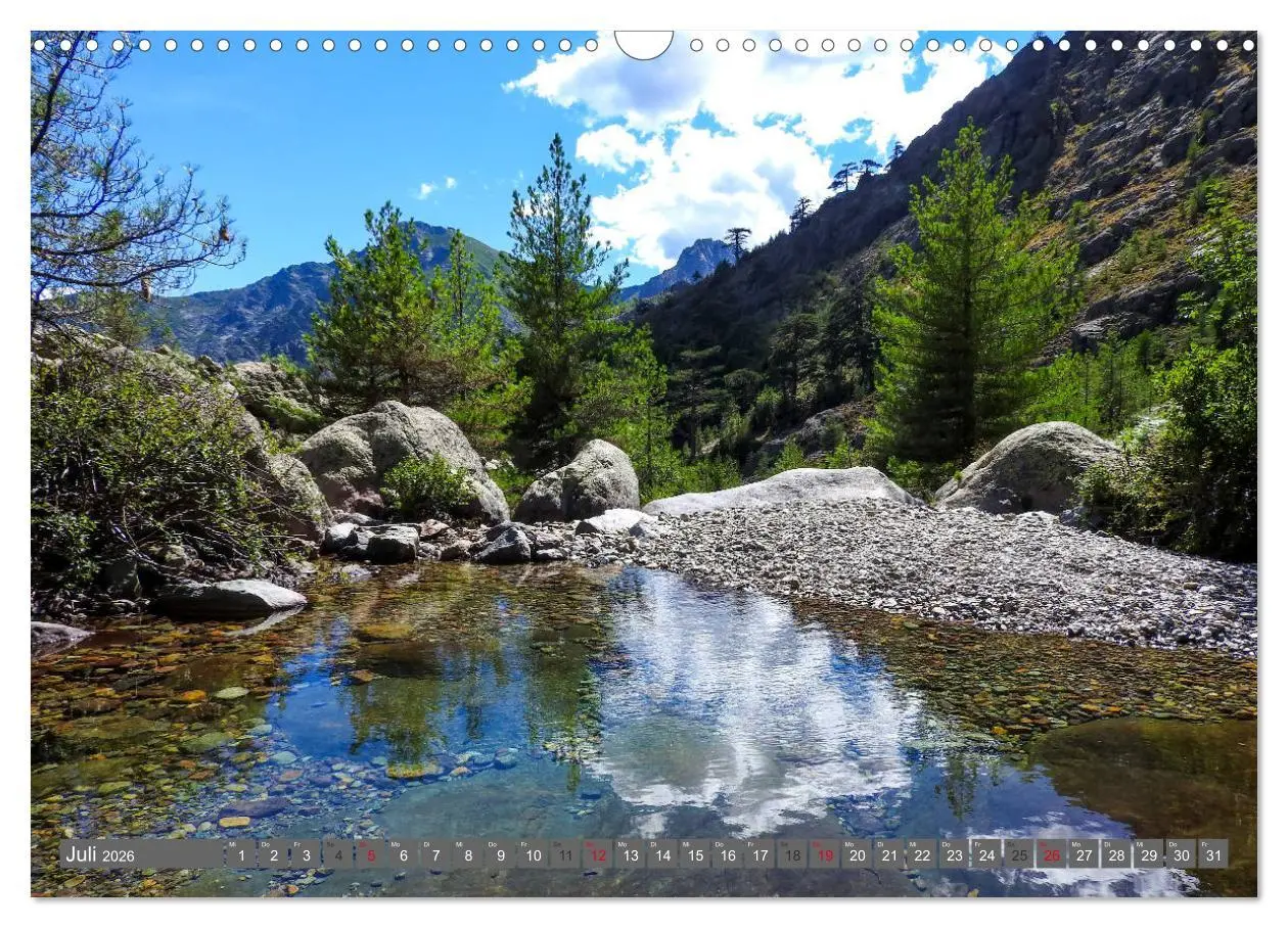 Bild: 9783457894422 | Korsika - Weitwanderweg GR 20 (Wandkalender 2026 DIN A3 quer),...