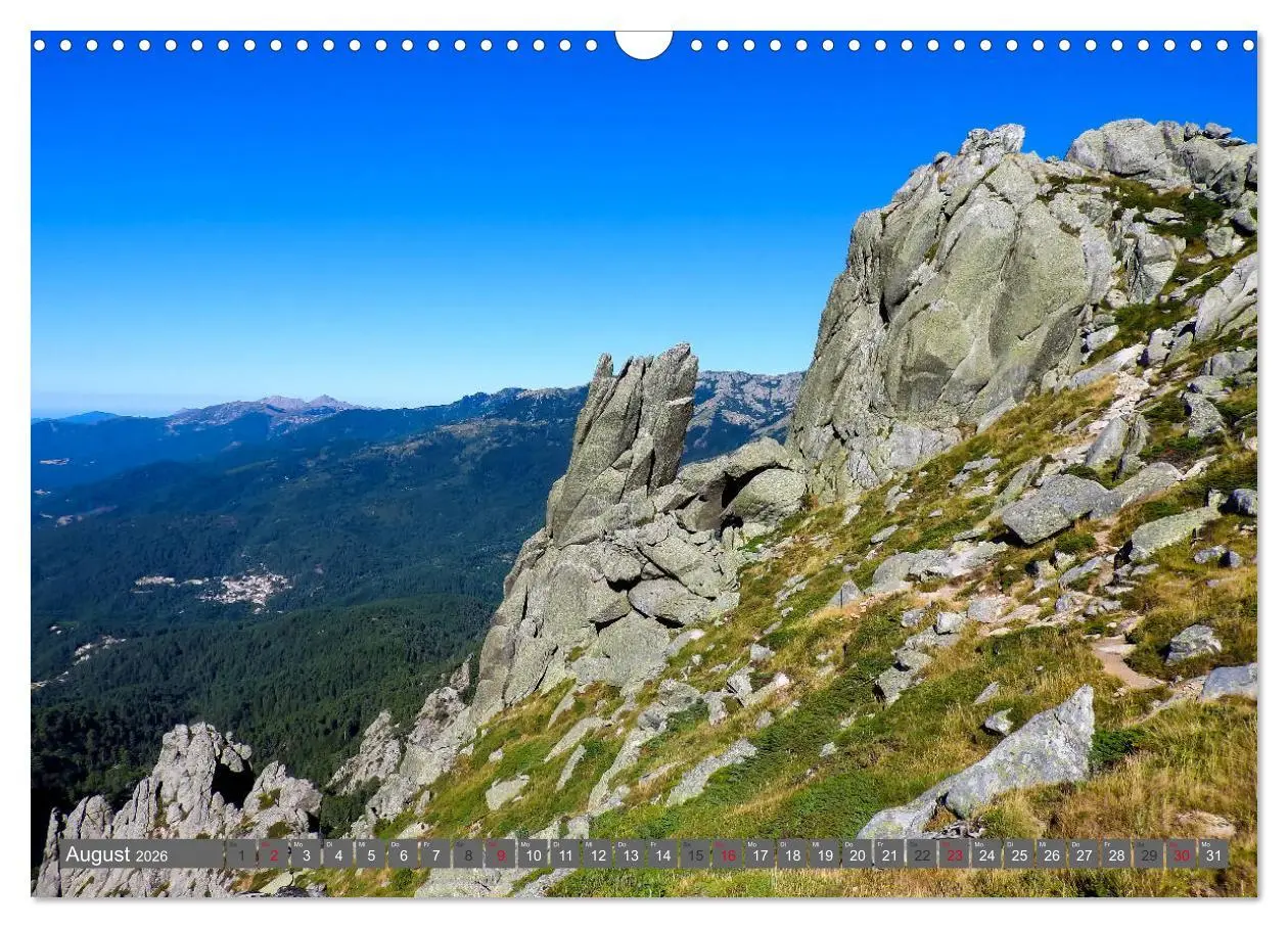 Bild: 9783457894422 | Korsika - Weitwanderweg GR 20 (Wandkalender 2026 DIN A3 quer),...