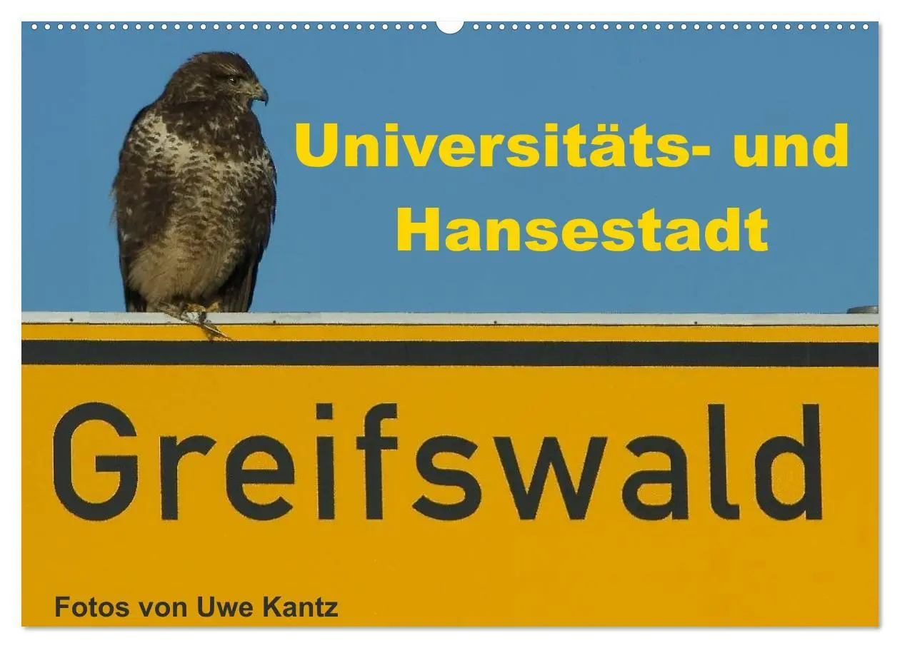 Cover: 9783516124422 | Univeritäts- und Hansestadt Greifswald (Wandkalender 2026 DIN A2...