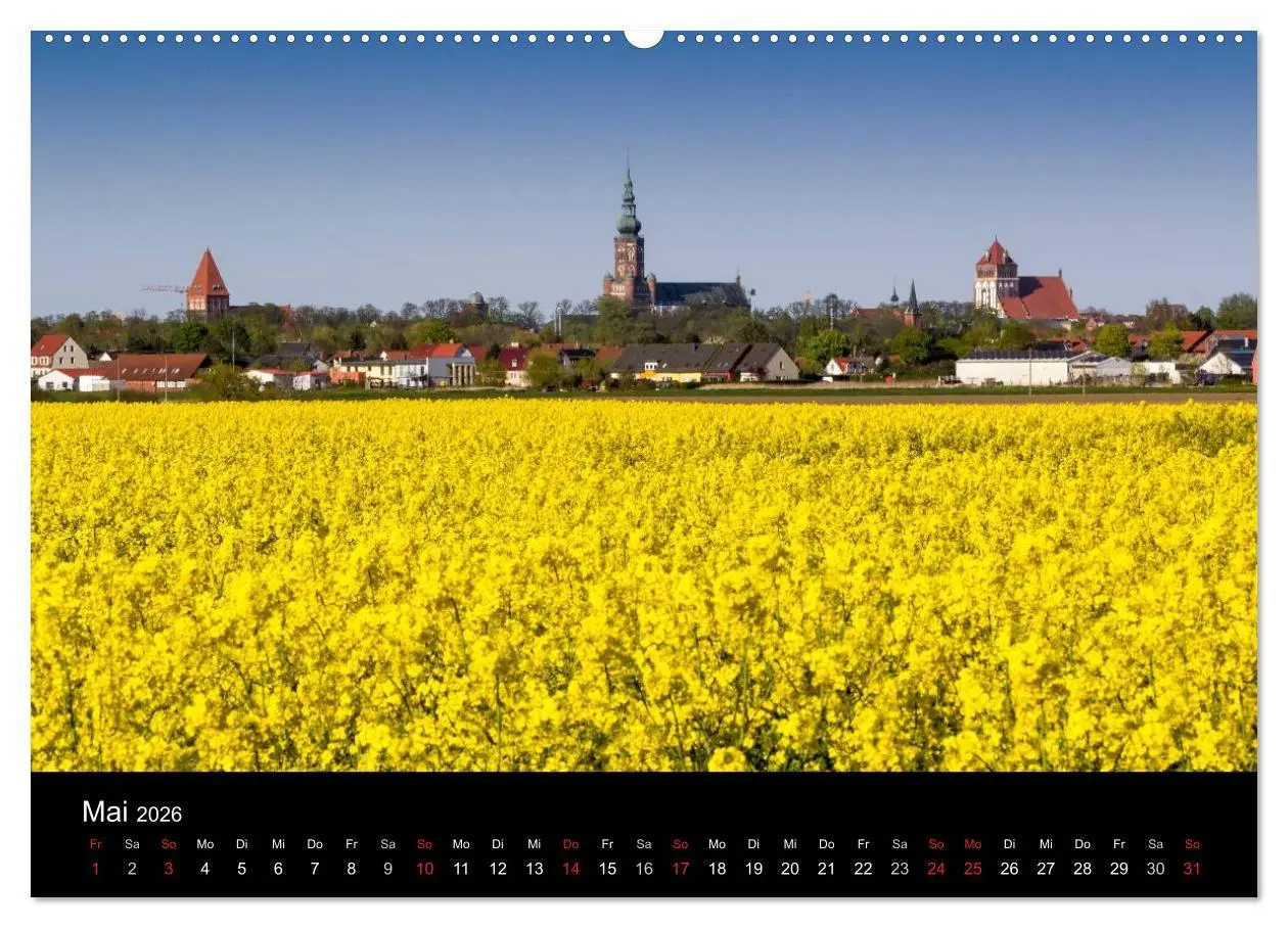 Bild: 9783516124422 | Univeritäts- und Hansestadt Greifswald (Wandkalender 2026 DIN A2...