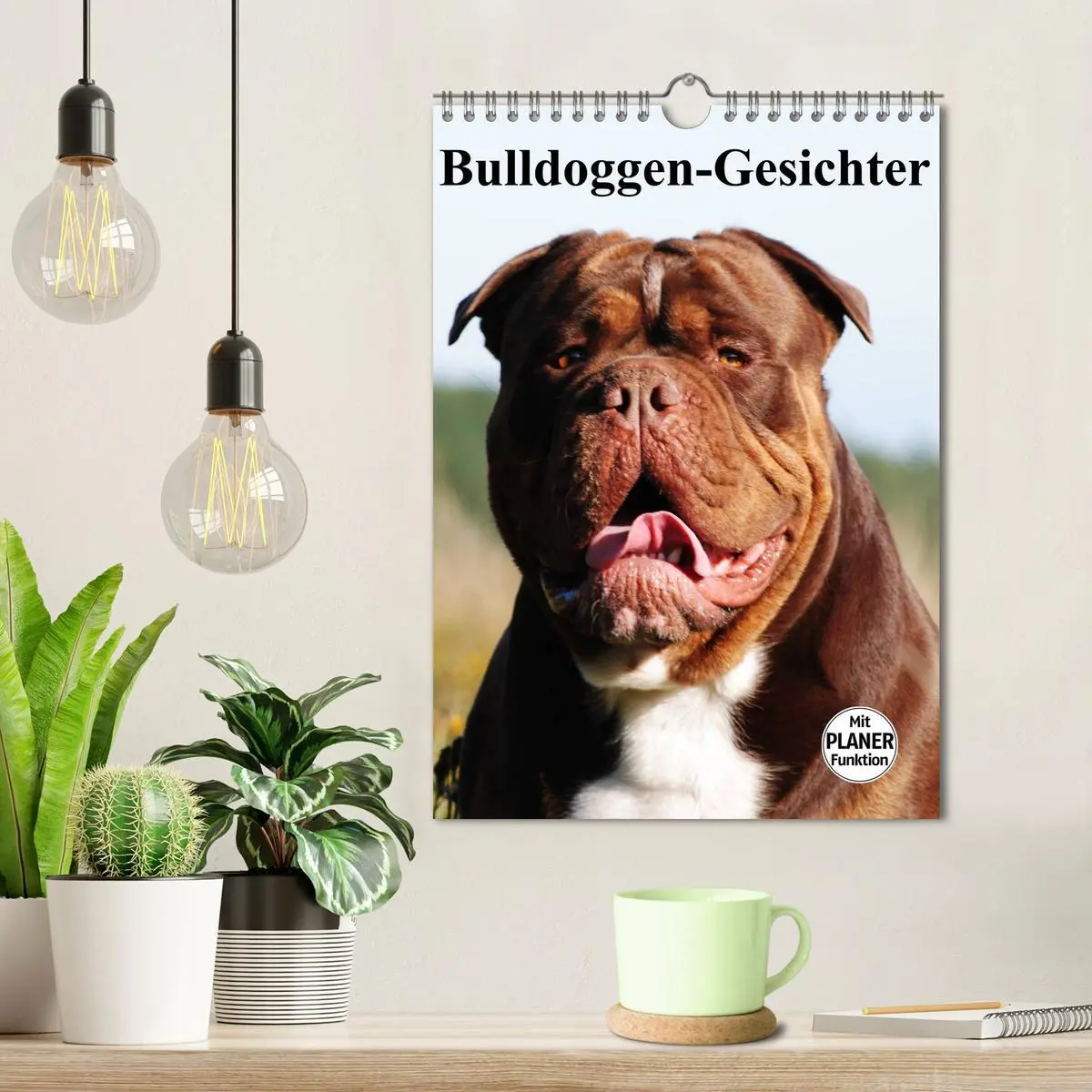 Bild: 9783516434422 | Bulldoggen-Gesichter (Wandkalender 2026 DIN A4 hoch), CALVENDO...