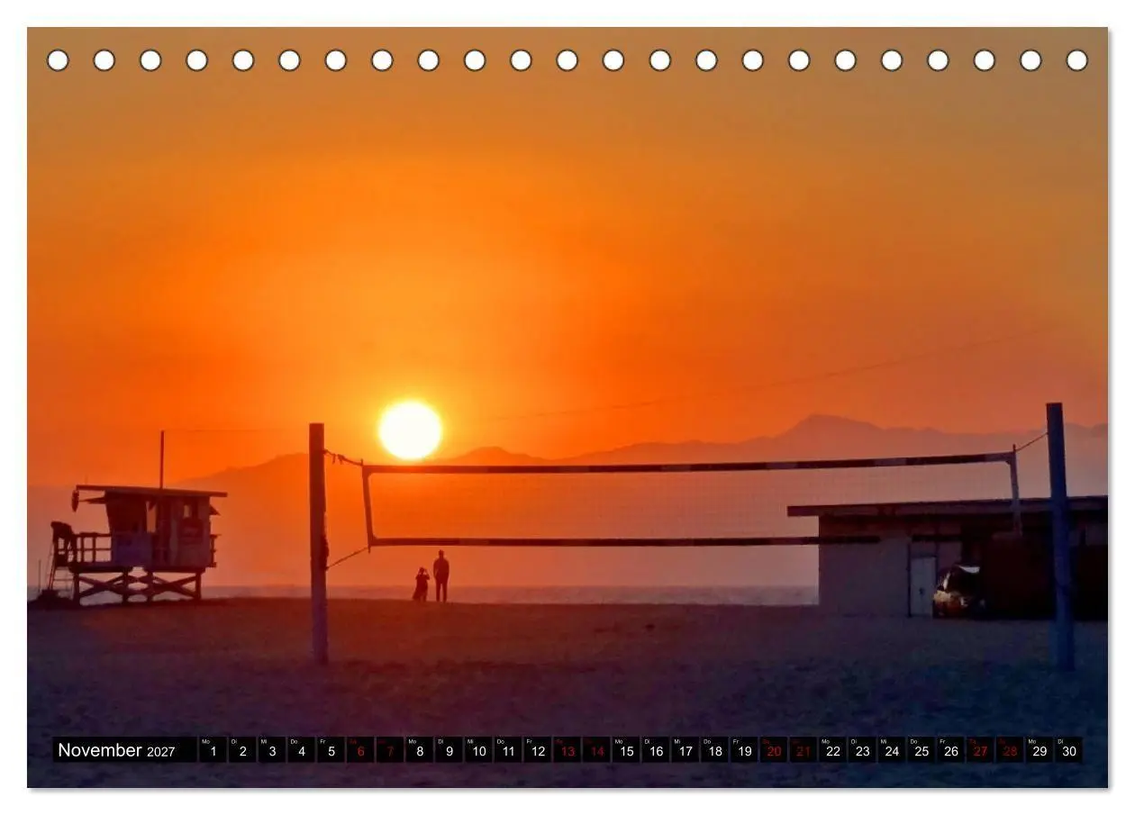 Bild: 9783569834422 | Volleyball Action (Tischkalender 2027 DIN A5 quer), CALVENDO...