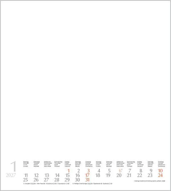 Bild: 9783819304422 | Foto-Malen-Basteln Bastelkalender weiß 2027 | Verlag Korsch | Kalender
