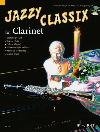 Cover: 9790001134422 | Jazz Classix | Songbuch (Klarinette) | Buch + CD | Schott Music