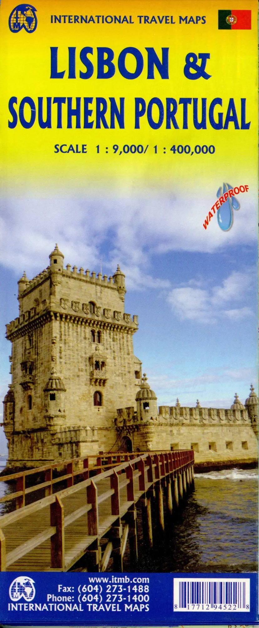 Cover: 9781771294522 | SP Lisbon &amp; Southern Portugal (Algarve) | (Land-)Karte | Englisch