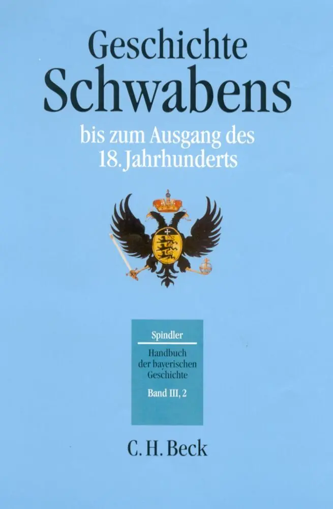 Cover: 9783406394522 | Handbuch der bayerischen Geschichte Bd. III,2: Geschichte Schwabens...