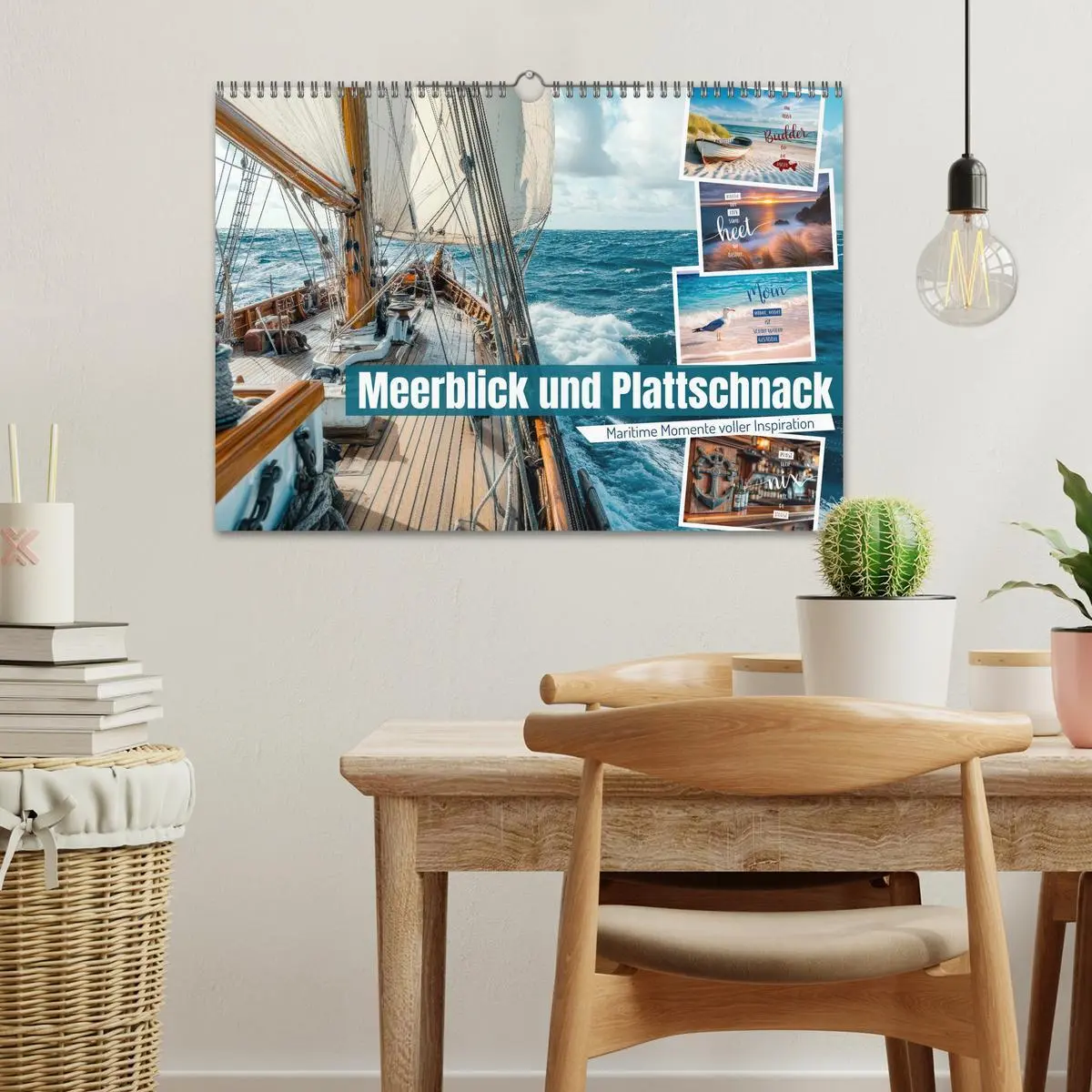 Bild: 9783516594522 | Meerblick und Plattschnack (Wandkalender 2026 DIN A3 quer),...