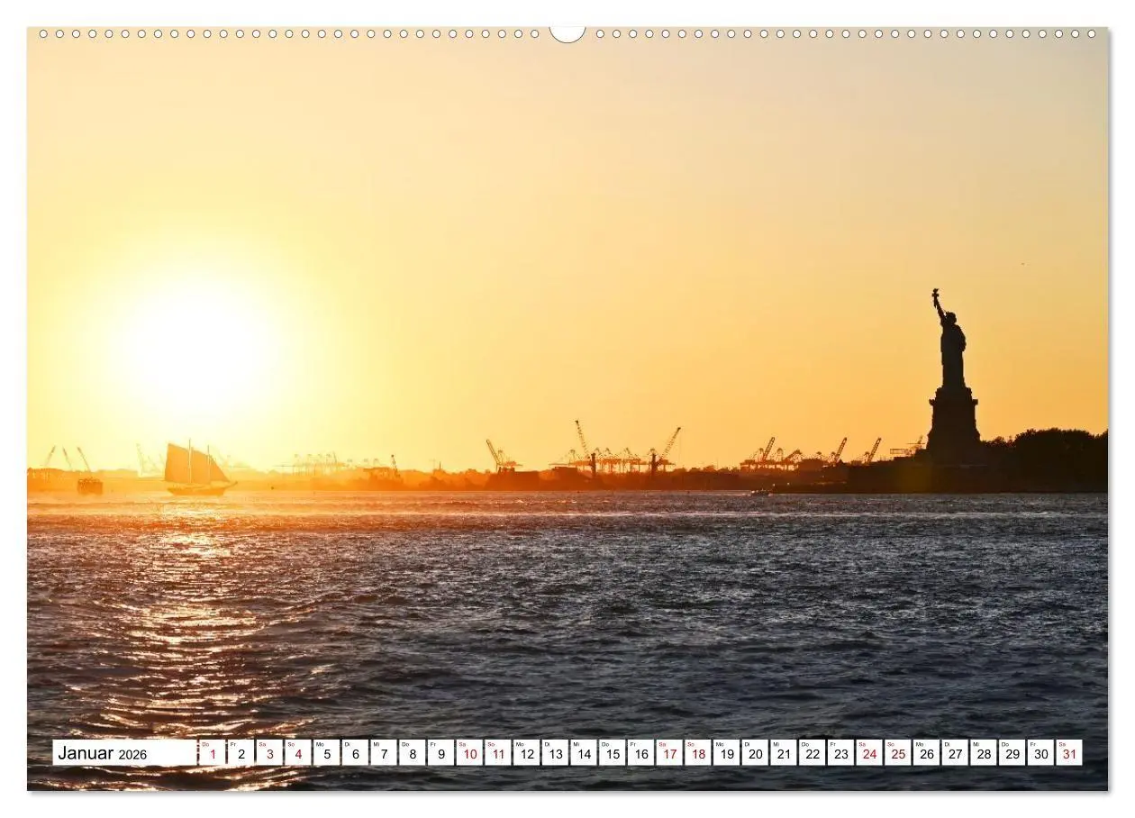 Bild: 9783516734522 | Wundervolles New York (Wandkalender 2026 DIN A2 quer), CALVENDO...
