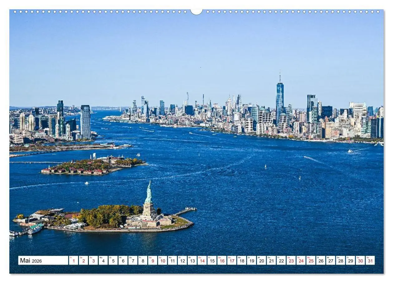 Bild: 9783516734522 | Wundervolles New York (Wandkalender 2026 DIN A2 quer), CALVENDO...