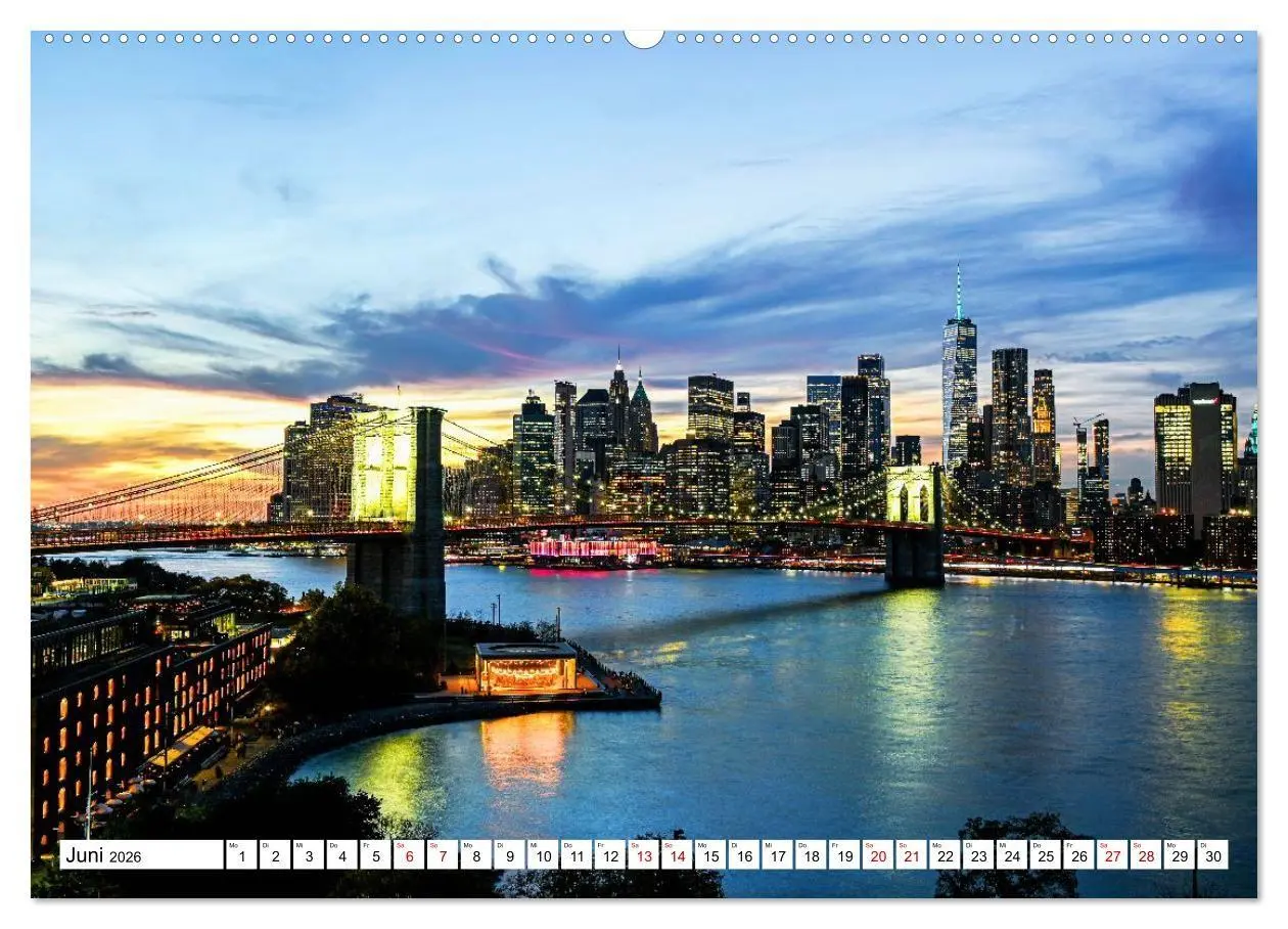 Bild: 9783516734522 | Wundervolles New York (Wandkalender 2026 DIN A2 quer), CALVENDO...