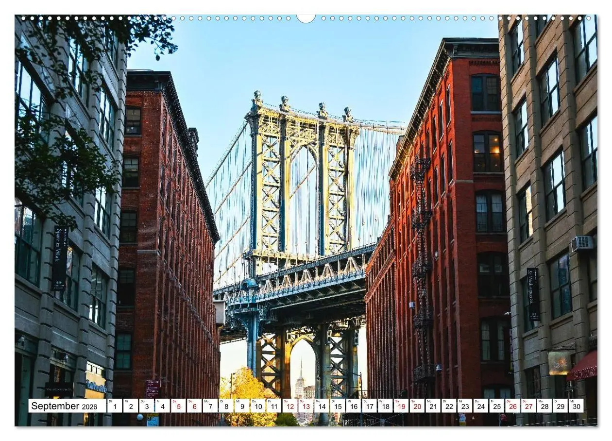 Bild: 9783516734522 | Wundervolles New York (Wandkalender 2026 DIN A2 quer), CALVENDO...