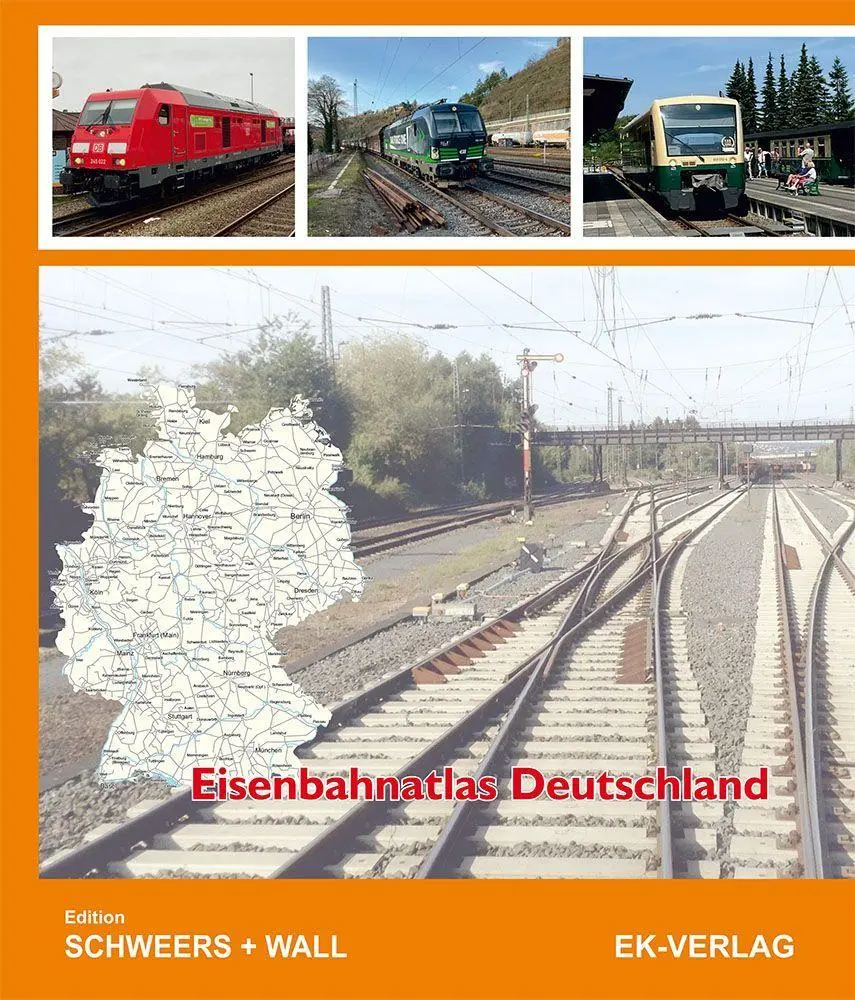 Cover: 9783844664522 | Eisenbahnatlas Deutschland | 13. aktualisierte Auflage 2026 | Buch