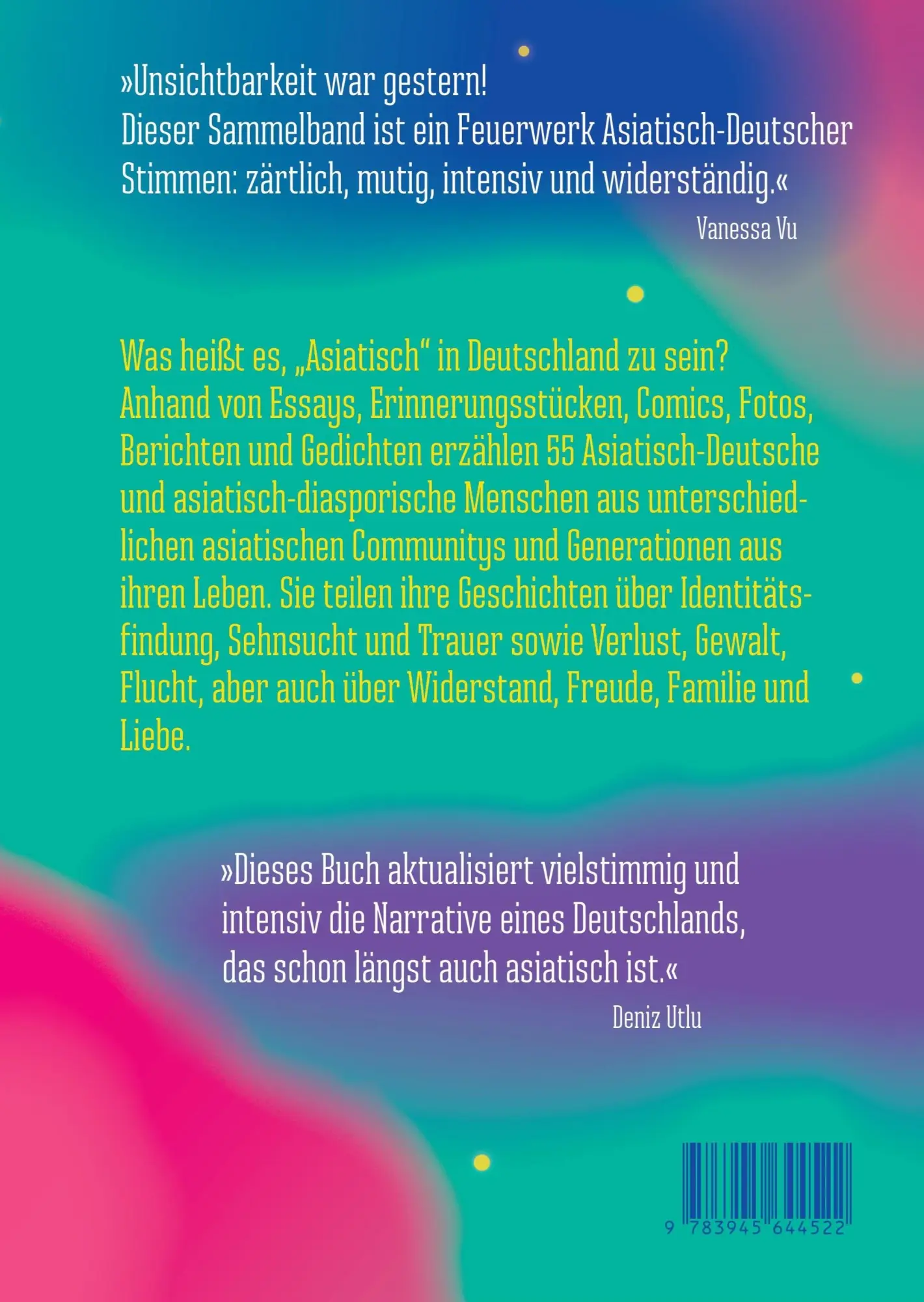 Rückseite: 9783945644522 | raumnehmen | Korientation e. V. | Taschenbuch | 256 S. | Deutsch