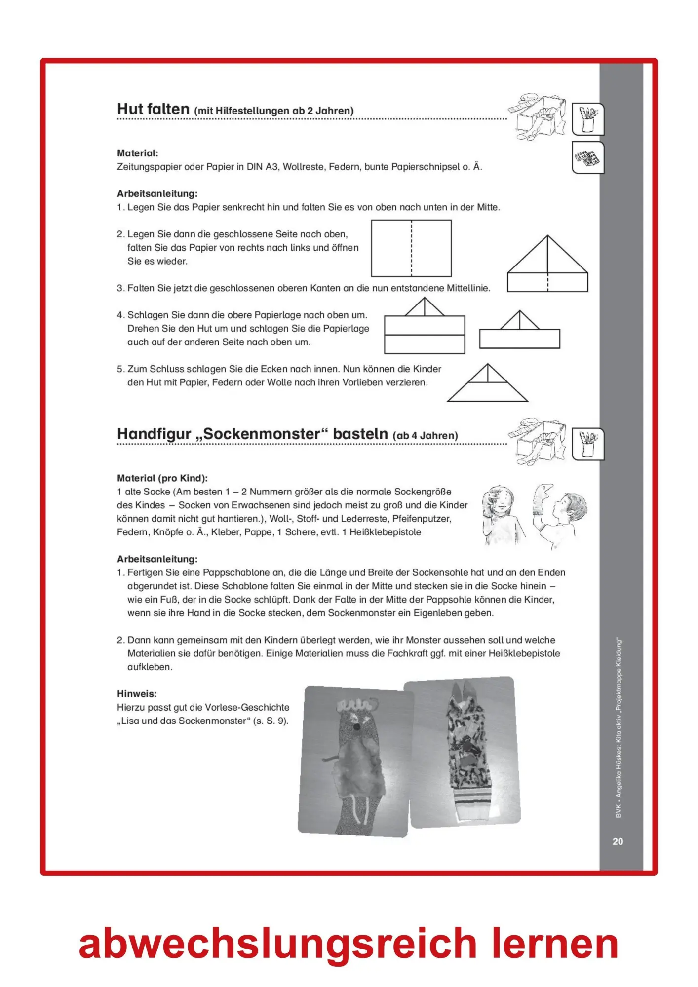 Bild: 9783965204522 | Kita aktiv Projektmappe Kleidung | Angelika Hüskes | Broschüre | 48 S.