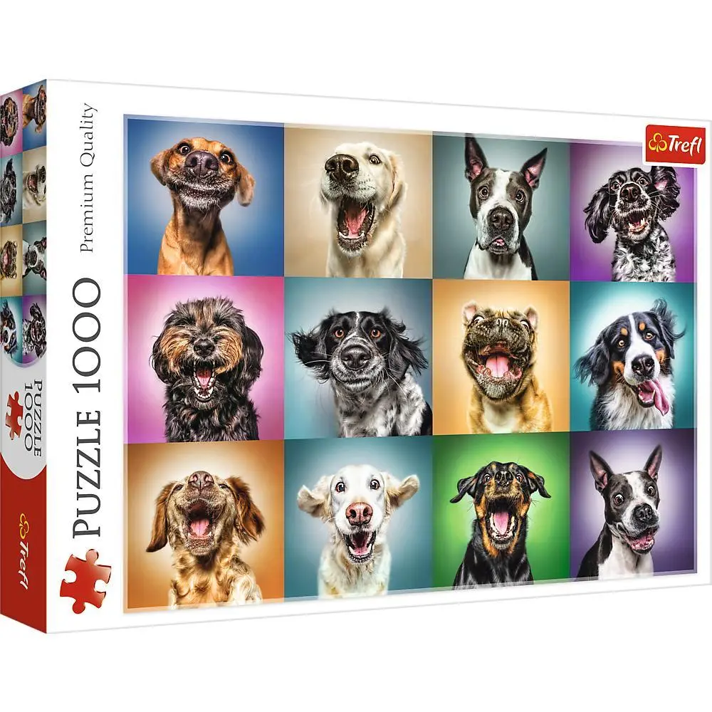 Cover: 5900511104622 | Puzzles - "1000" - Lustige Hunde Porträts | Spiel | Deutsch | 2017