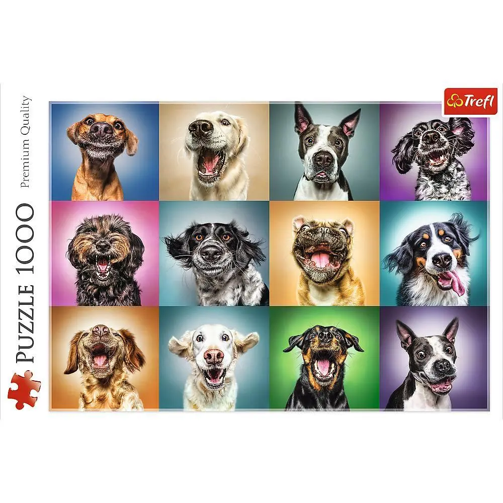 Bild: 5900511104622 | Puzzles - "1000" - Lustige Hunde Porträts | Spiel | Deutsch | 2017