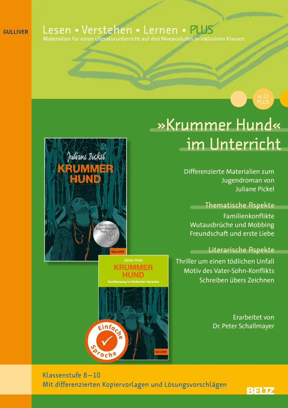 Cover: 9783407824622 | 'Krummer Hund' im Unterricht PLUS | Peter Schallmayer | Broschüre