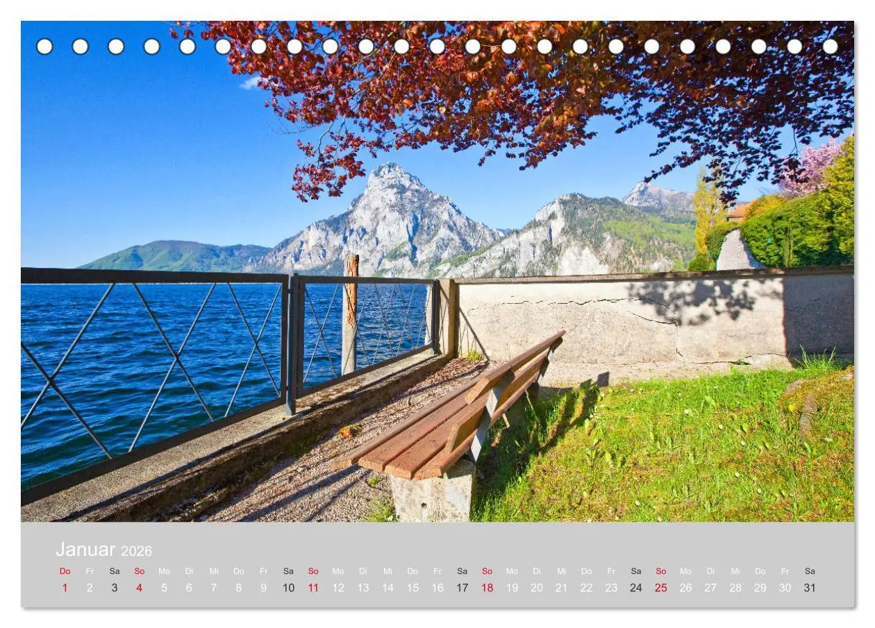 Bild: 9783457874622 | Am schönen Traunsee im Salzkammergut (Tischkalender 2026 DIN A5...