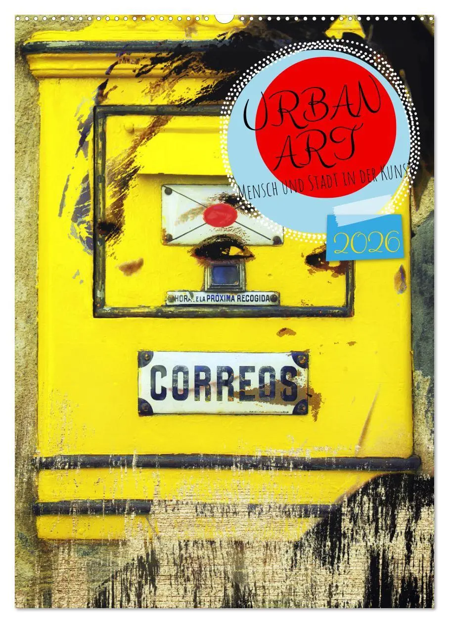 Cover: 9783516344622 | UrbanArt Mensch und Stadt in der Kunst (Wandkalender 2026 DIN A2...
