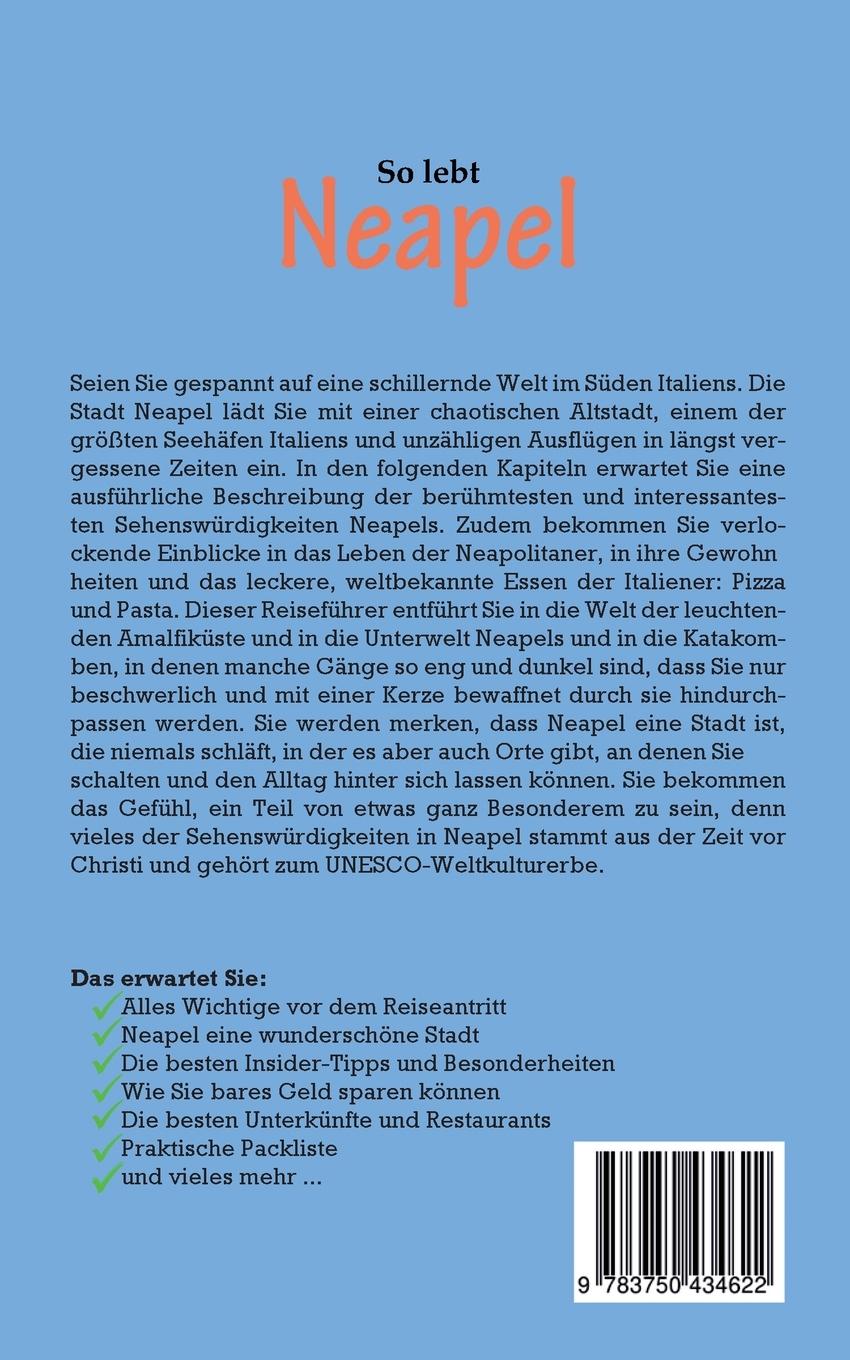 Rückseite: 9783750434622 | So lebt Neapel: Der perfekte Reiseführer für einen unvergesslichen...