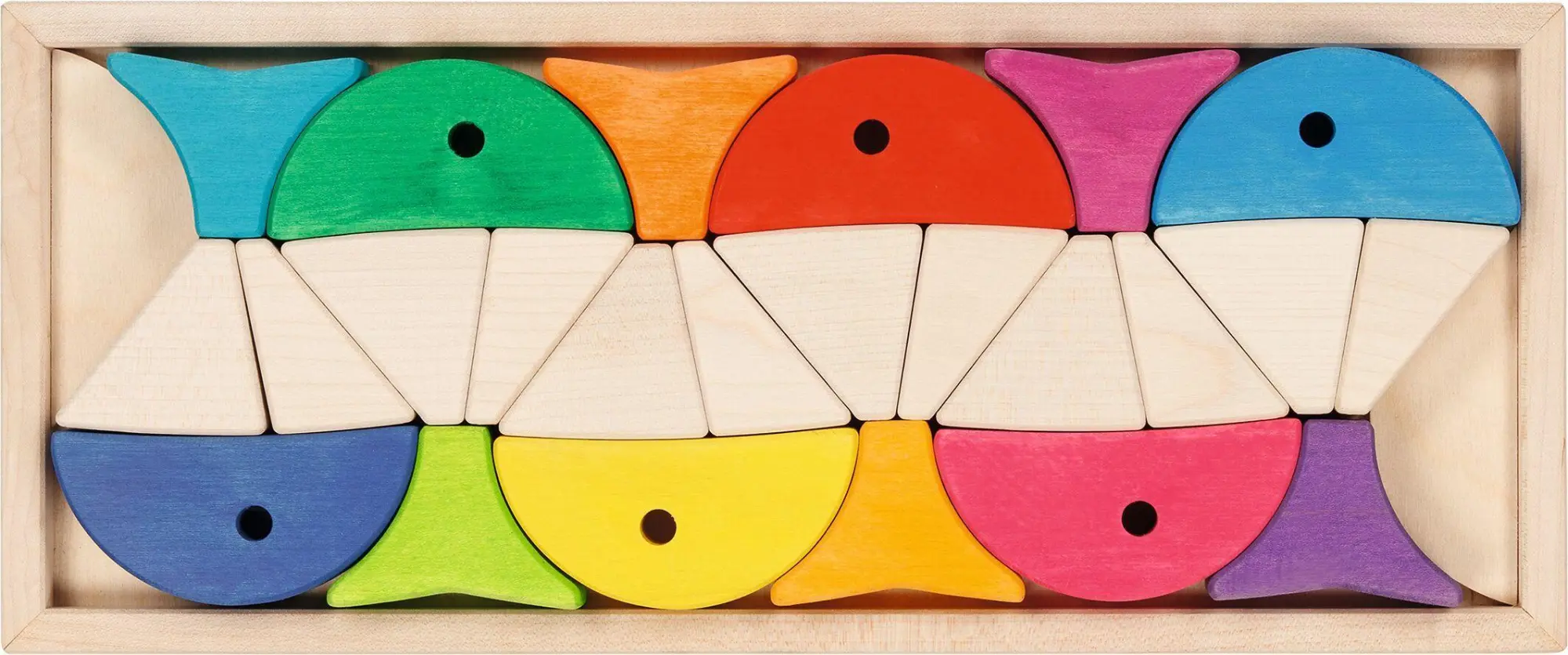 Cover: 4013594584722 | Legespiel und Bausteinkasten 6 bunte Fische | Spiel | 58472 | Deutsch