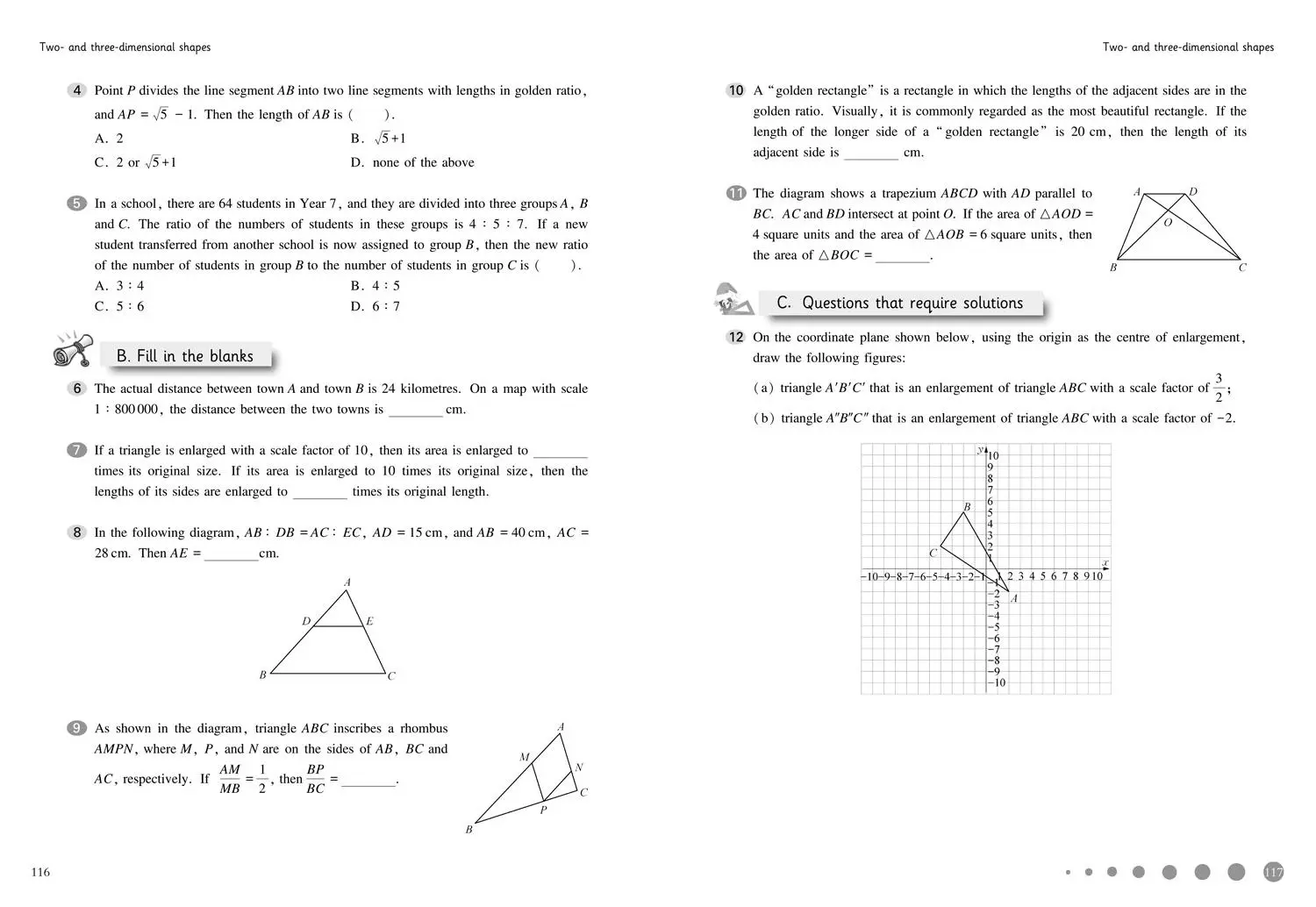 Bild: 9780008144722 | Shanghai Maths - The Shanghai Maths Project Practice Book Year 11