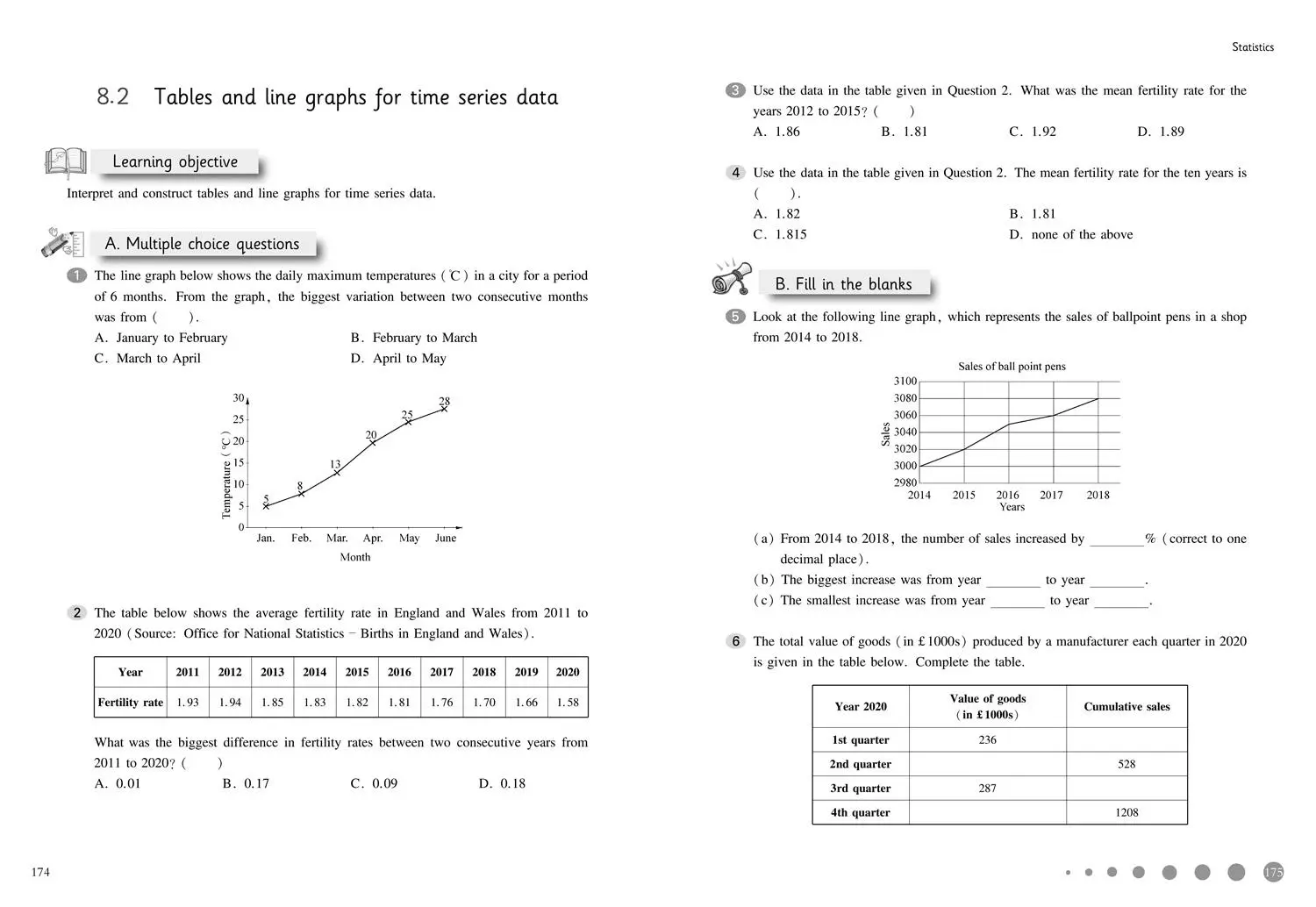Bild: 9780008144722 | Shanghai Maths - The Shanghai Maths Project Practice Book Year 11