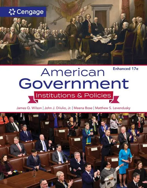 Cover: 9780357794722 | American Government | Institutions and Policies, Enhanced | Buch