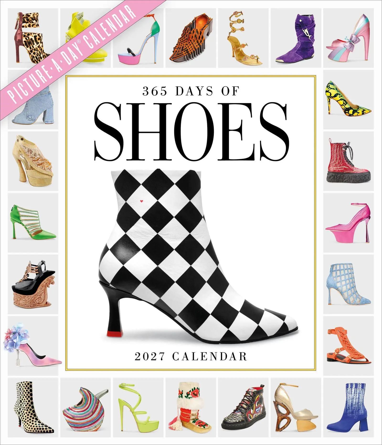 Cover: 9781523534722 | 365 Days of Shoes Picture-A-Day(r) Wall Calendar 2027 | Calendars