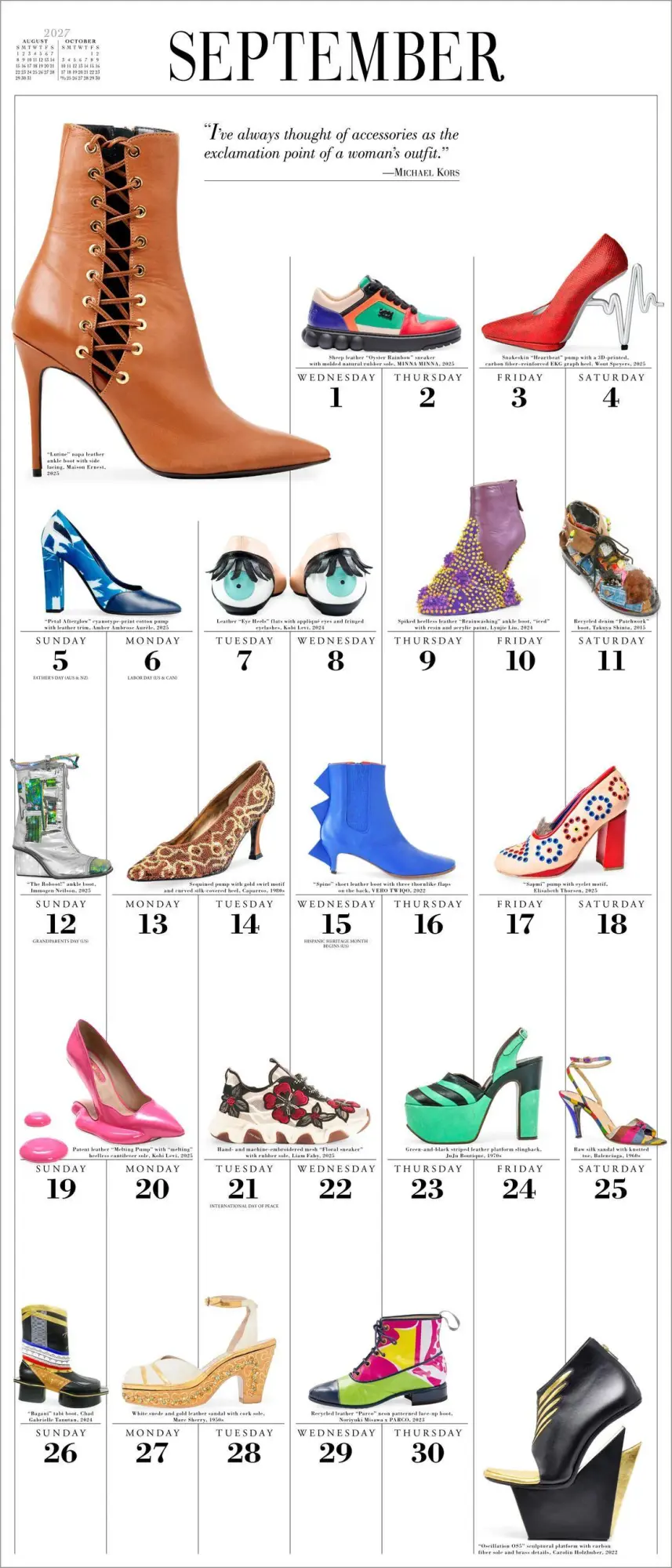 Bild: 9781523534722 | 365 Days of Shoes Picture-A-Day® Wall Calendar 2027 | Calendars | 2027