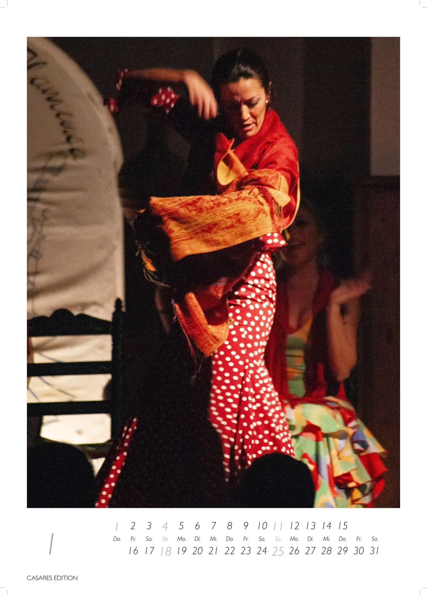 Bild: 9781835244722 | Flamenco color Kalender 2026 - Wandkalender Fotokalender Spanien...