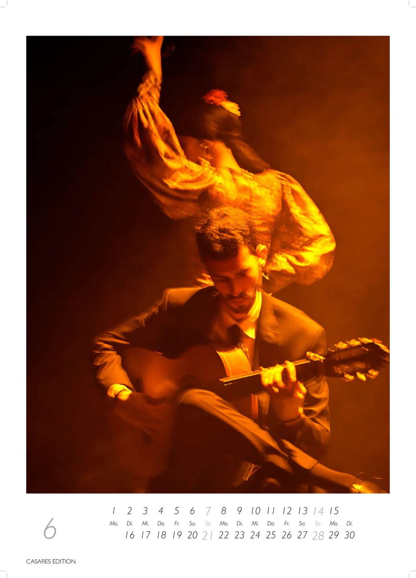 Bild: 9781835244722 | Flamenco color Kalender 2026 - Wandkalender Fotokalender Spanien...