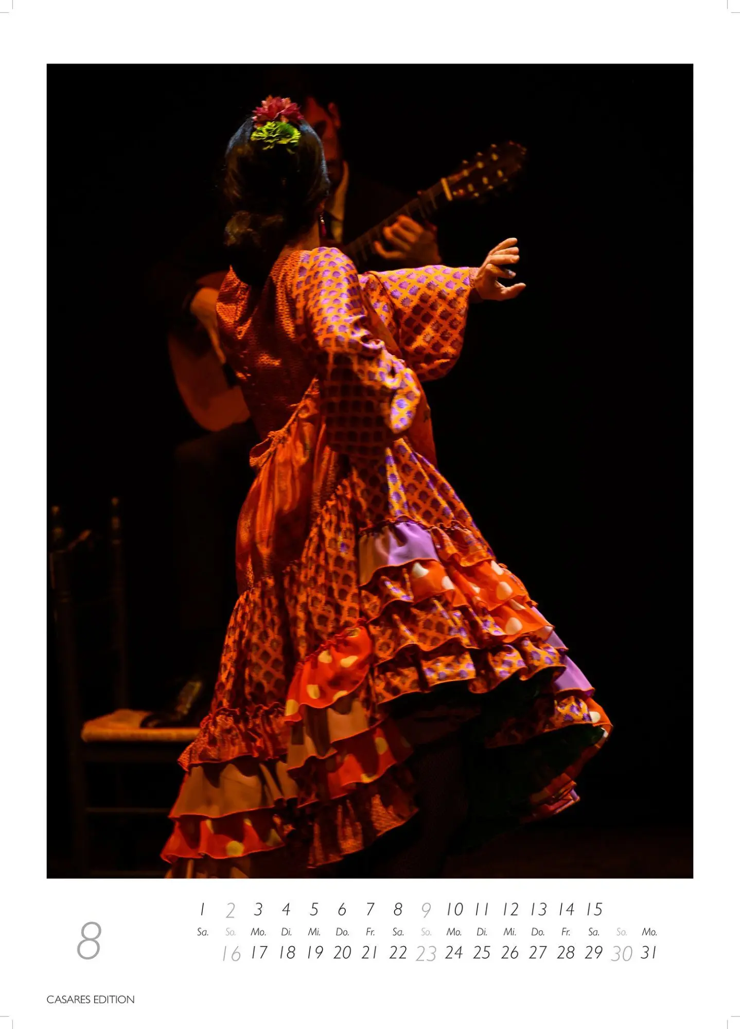 Bild: 9781835244722 | Flamenco color Kalender 2026 - Wandkalender Fotokalender Spanien...