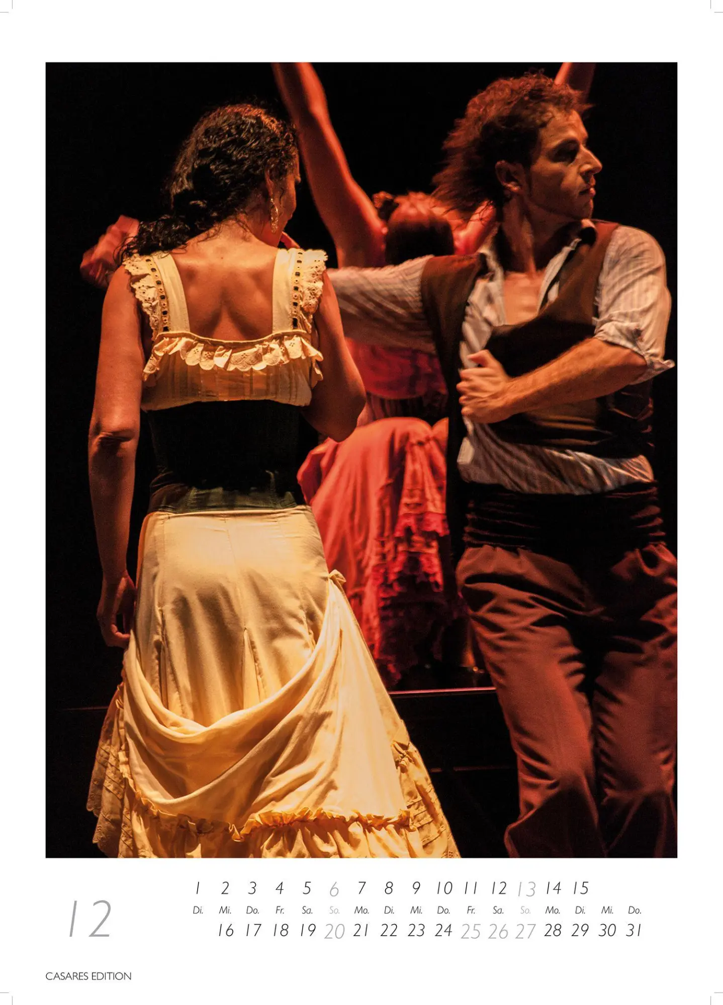 Bild: 9781835244722 | Flamenco color Kalender 2026 - Wandkalender Fotokalender Spanien...