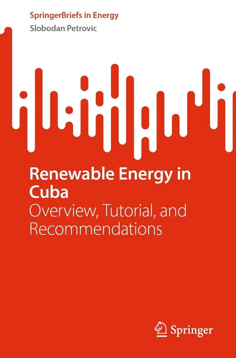 SpringerBriefs in Energy   Renewable Energy in Cuba - Slobodan Petrovic Kartoniert (TB)